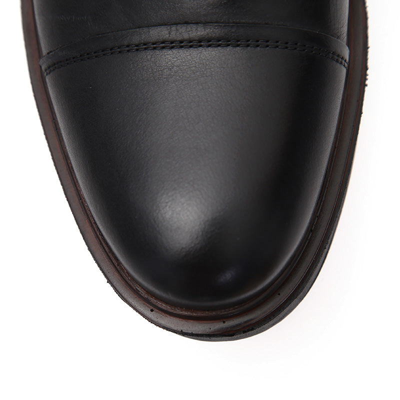 Men's Black Leather Boot