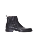 Men's Black Leather Boot | Derimod
