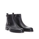 Men's Black Leather Boot | Derimod
