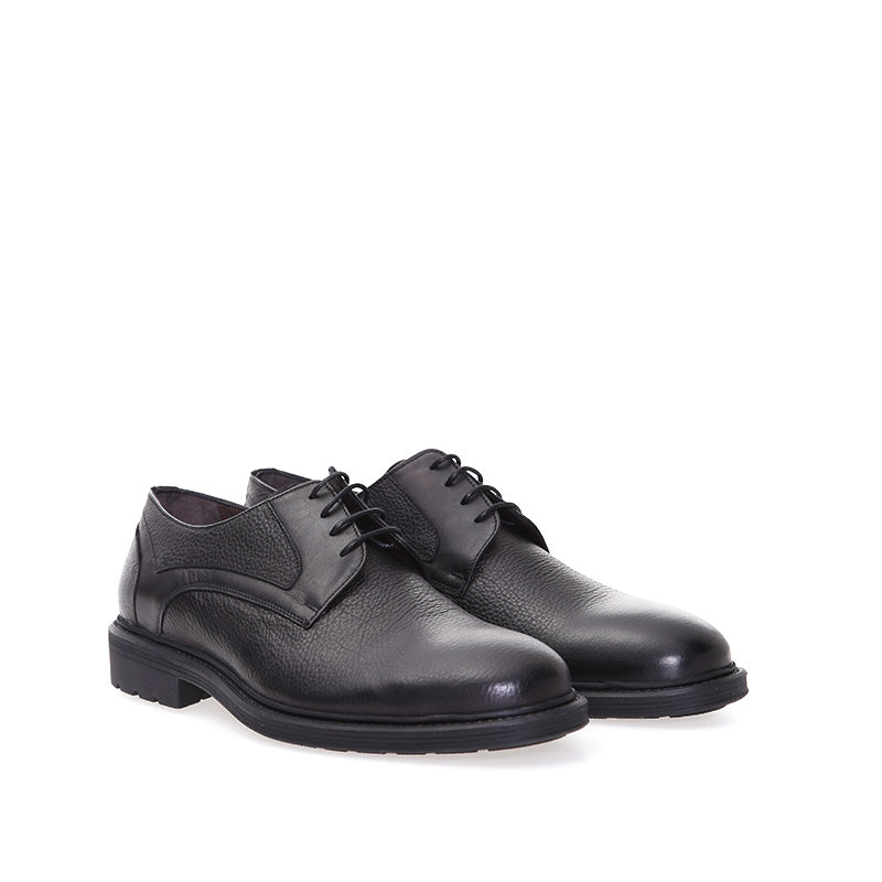 Men's Black Leather Shoes