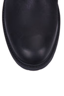 Men's Black Leather Boot | Derimod