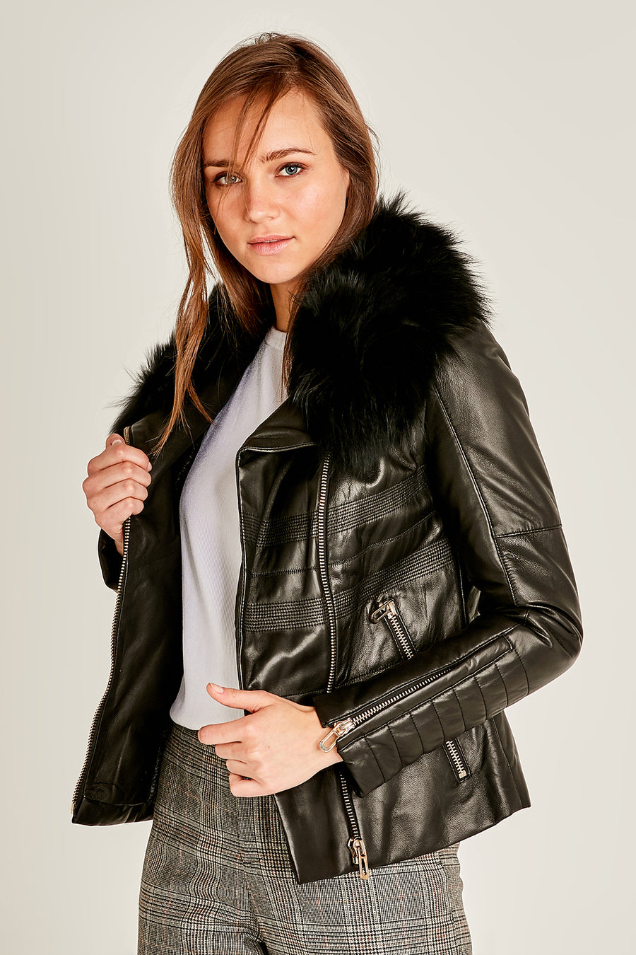 Anita Women's Leather Jacket