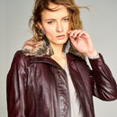 Rachel Women's Leather Jacket | Derimod