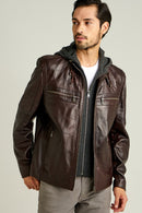 Marco Men's Leather Jacket | Derimod