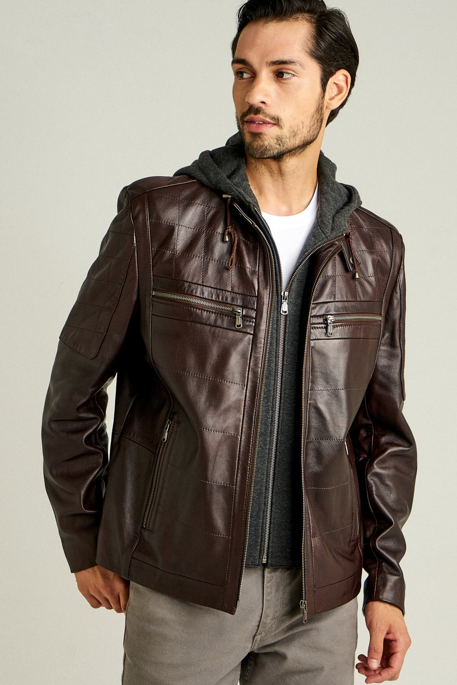 Marco Men's Leather Jacket