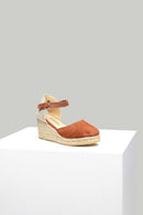 Tan Wedge Heel Women's Espadrille | Derimod