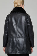 Longchamp Women's Leather Jacket | Derimod
