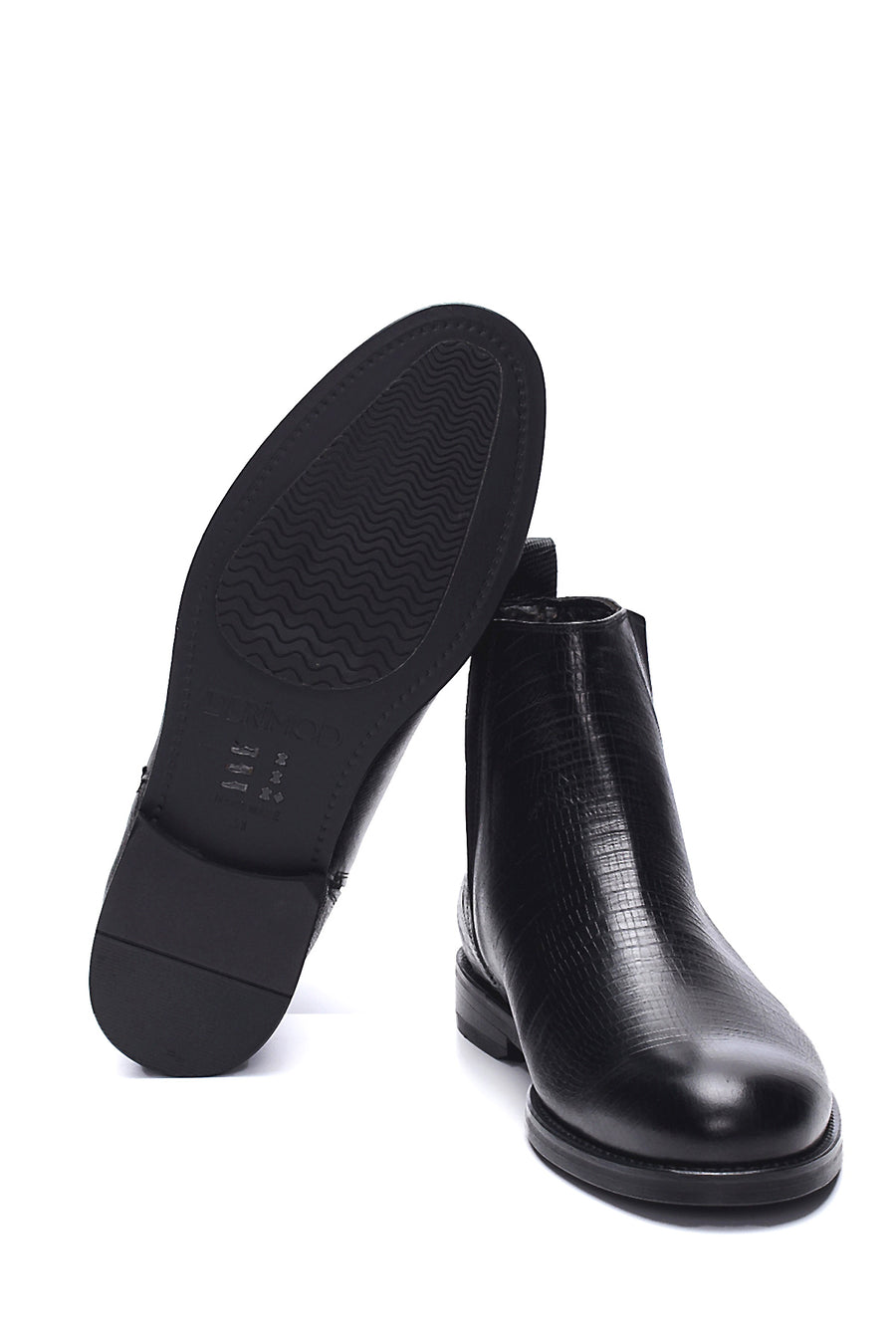 Men's Leather Crocodile Boots