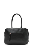 Women's Black Long Strap Patterned Shoulder Bag | Derimod