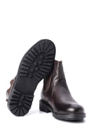 Men's Brown Leather Boots | Derimod