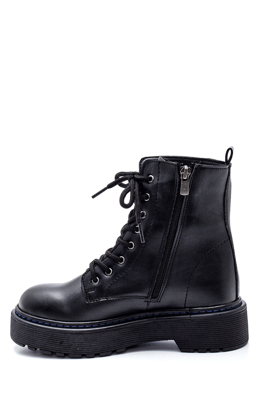 Women's Thick Soled Zippered Boots