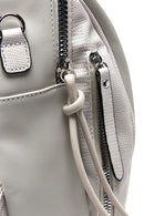 Women's Gray Long Strap Backpack | Derimod