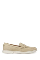 Geox Women Mink Xand 3 Suede Leather Masculine Loafer | Derimod