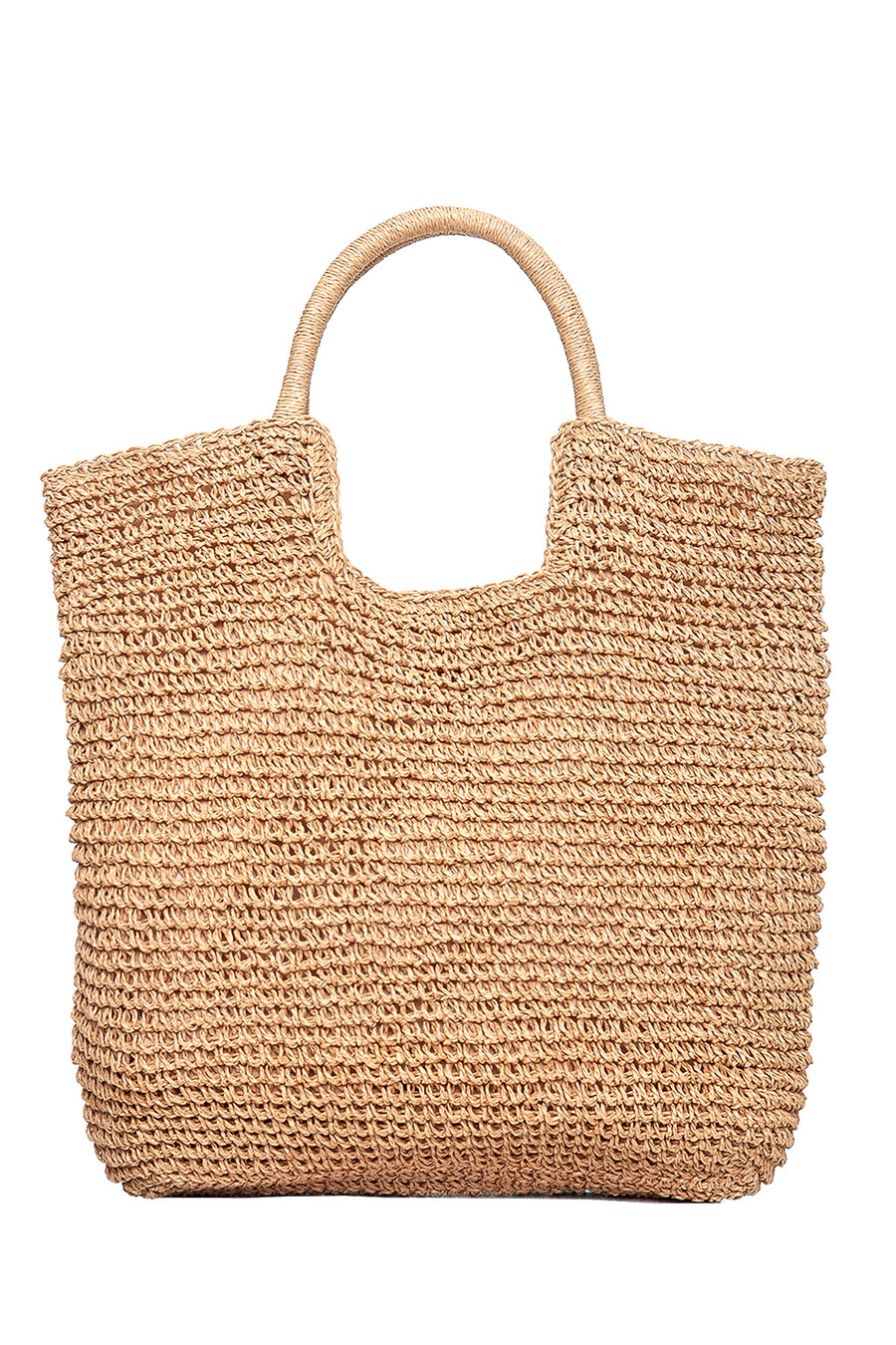 Women's Straw Shoulder Bag