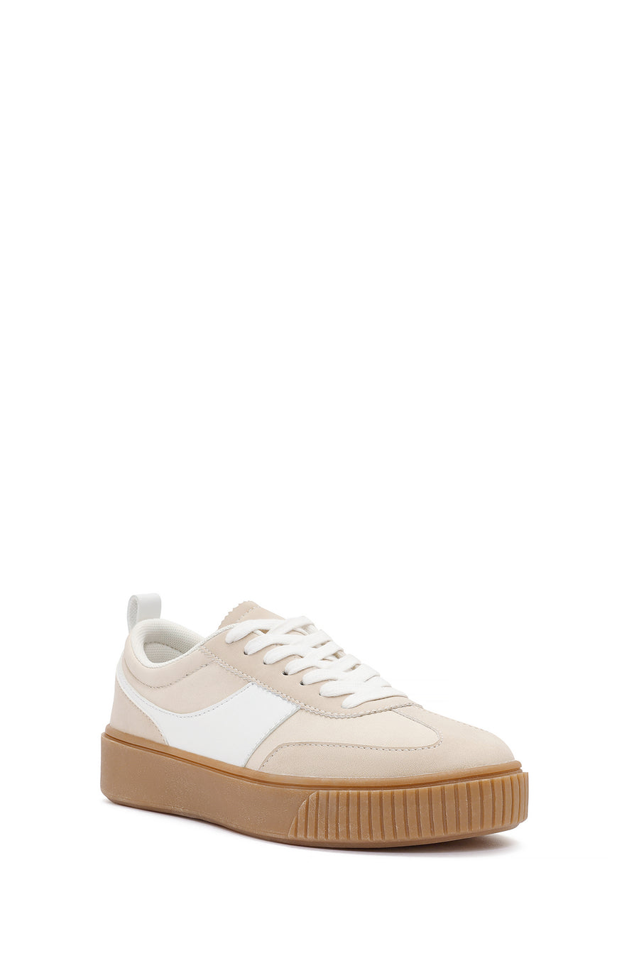 ACBC x Derimod Kadın Bej Bağcıklı Süet Sneaker