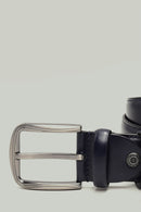
Men's Navy Blue Leather Belt
 | Derimod