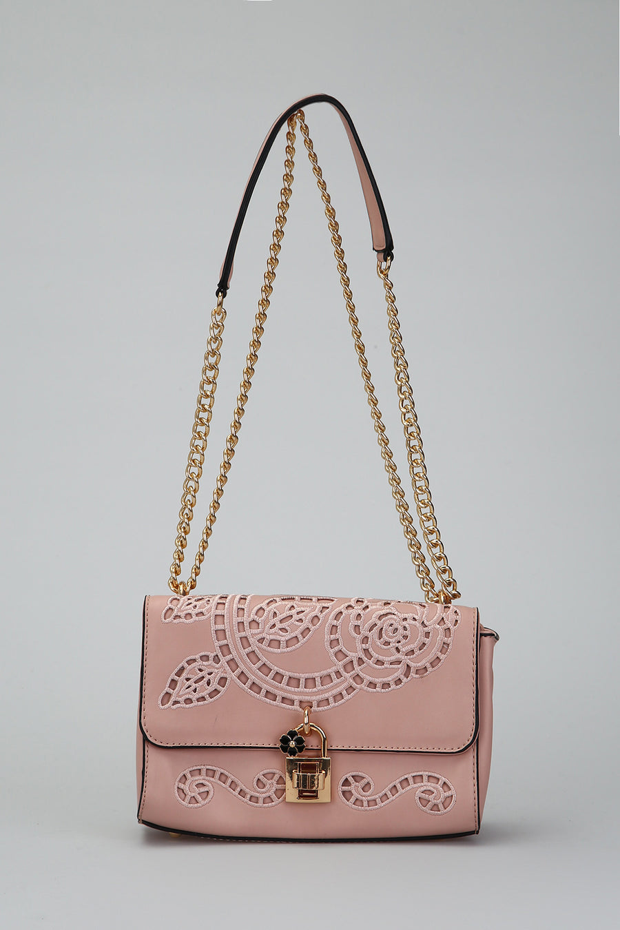 Women's Bag with Chain Strap 18SBD260714 | Derimod