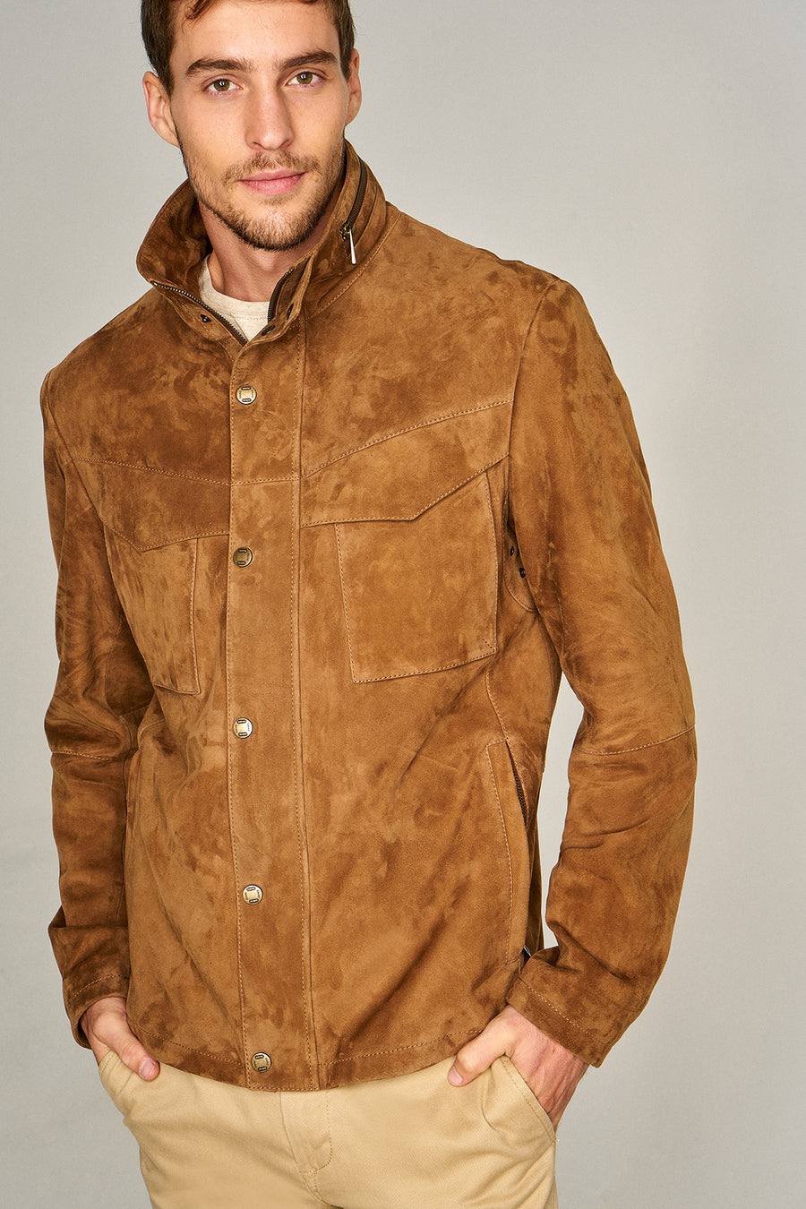 Travis Men's Leather Jacket