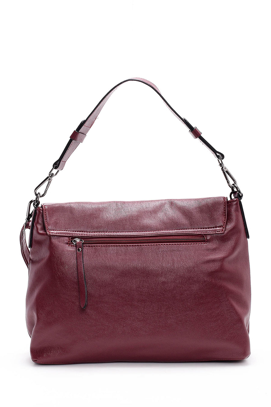 Women's Camel Synthetic Leather Shoulder Bag