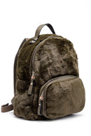 Women's Green Fabric Backpack | Derimod