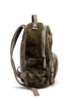 Women's Green Fabric Backpack | Derimod