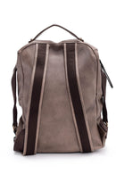 Women's Mink Faux Leather Backpack | Derimod