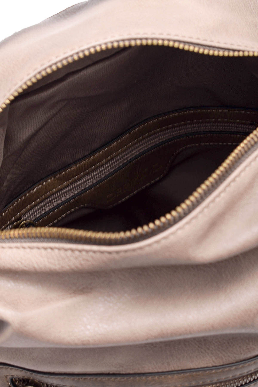 Women's Mink Faux Leather Backpack