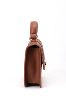 Women's Tan Faux Leather Handbag | Derimod