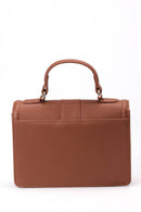 Women's Tan Faux Leather Handbag | Derimod