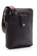 Men's Leather Messenger Bag | Derimod