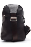 Men's Brown Leather Bag | Derimod