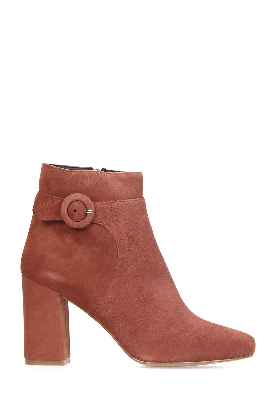 Kadın Topuklu Süet Bot 18WFD139110 | Derimod