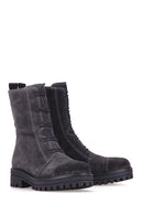 Women's Suede Leather Boots | Derimod