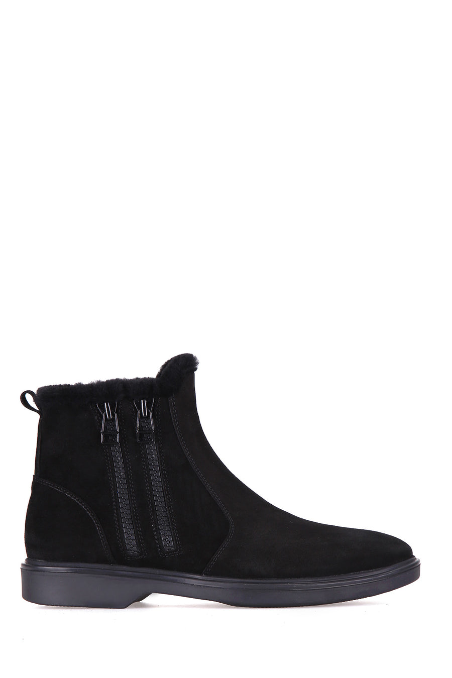 Rubber Sole Men's Suede Boots 18WFD302410 | Derimod