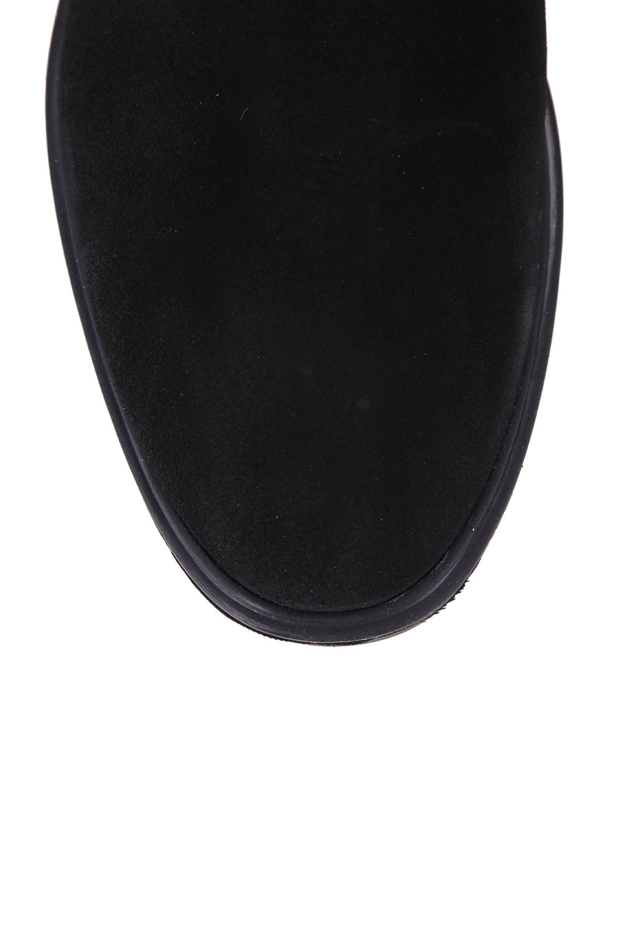 Rubber Sole Men's Suede Boots