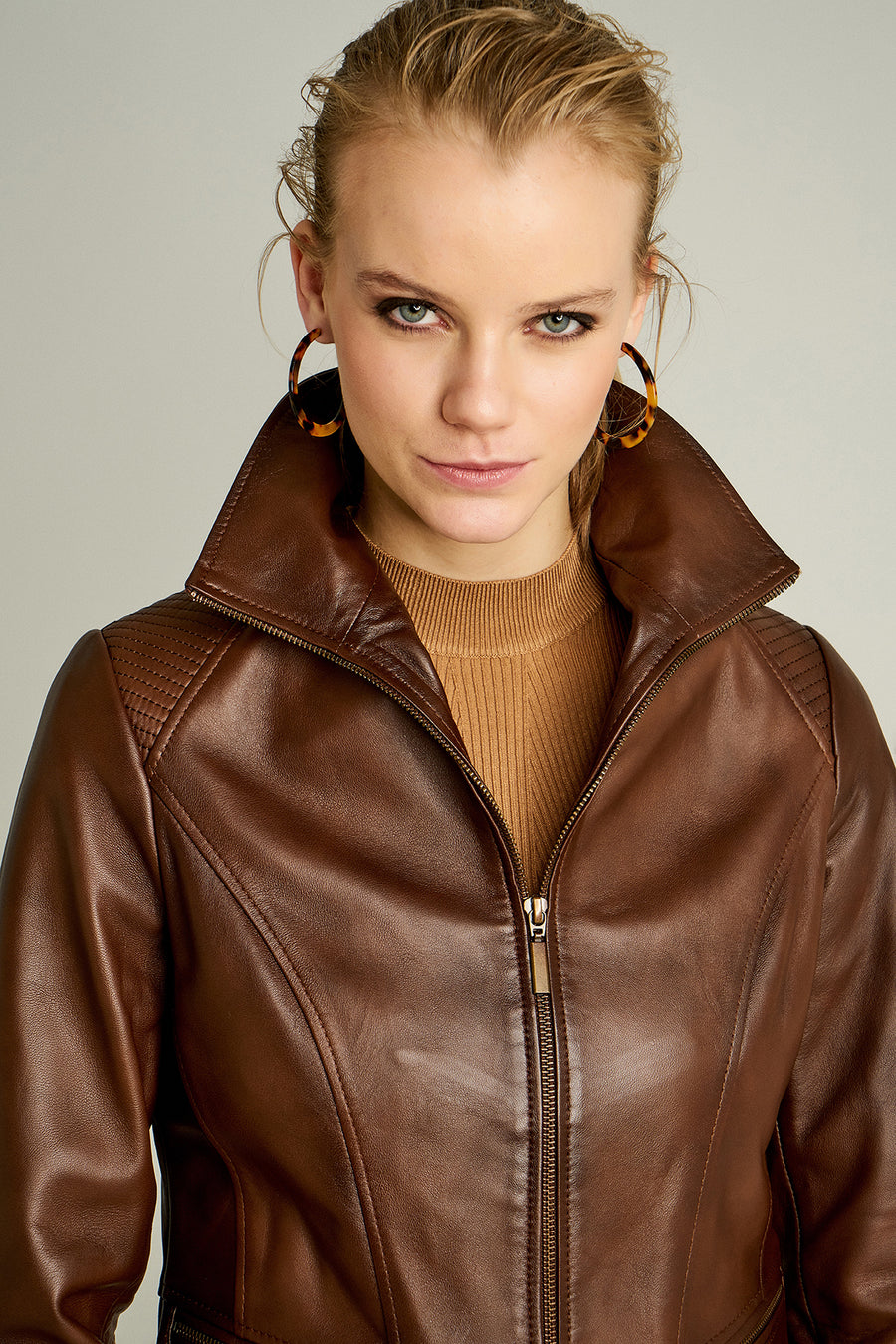 Martha Women's Leather Jacket