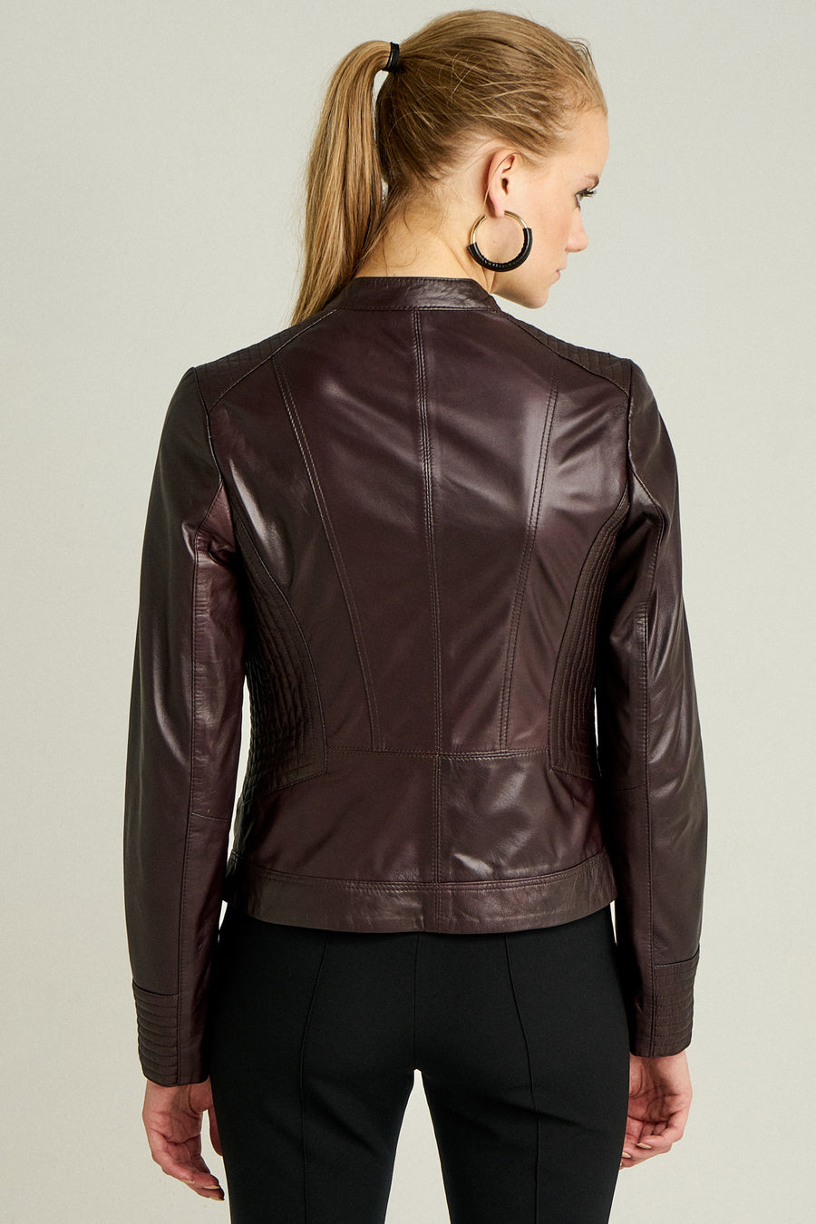 NITA WOMEN'S LEATHER JACKET