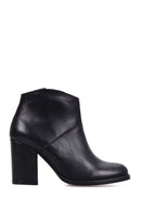 Women's Heeled Leather Boots | Derimod