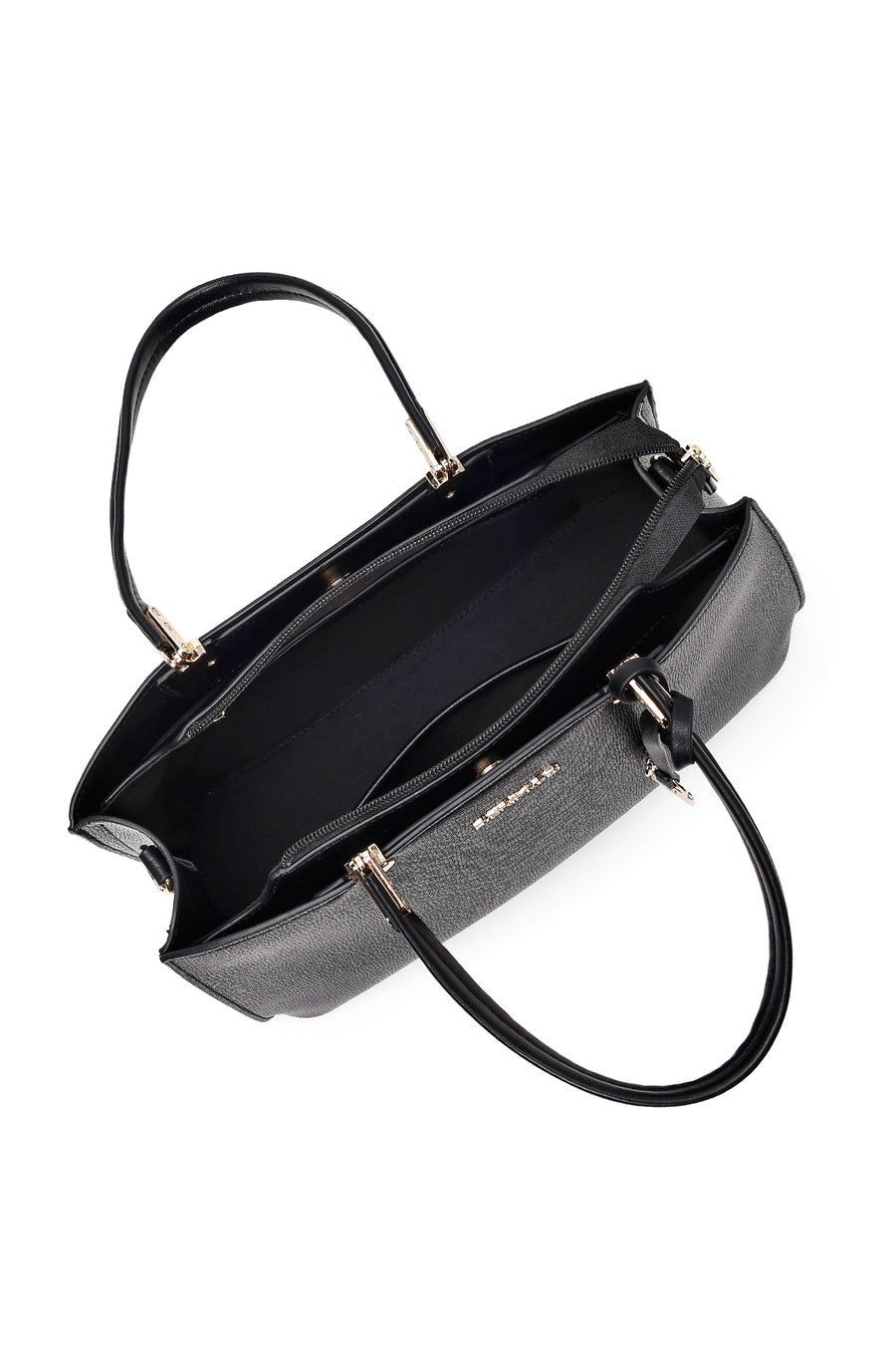 Women's Black Long Strap Classic Handbag