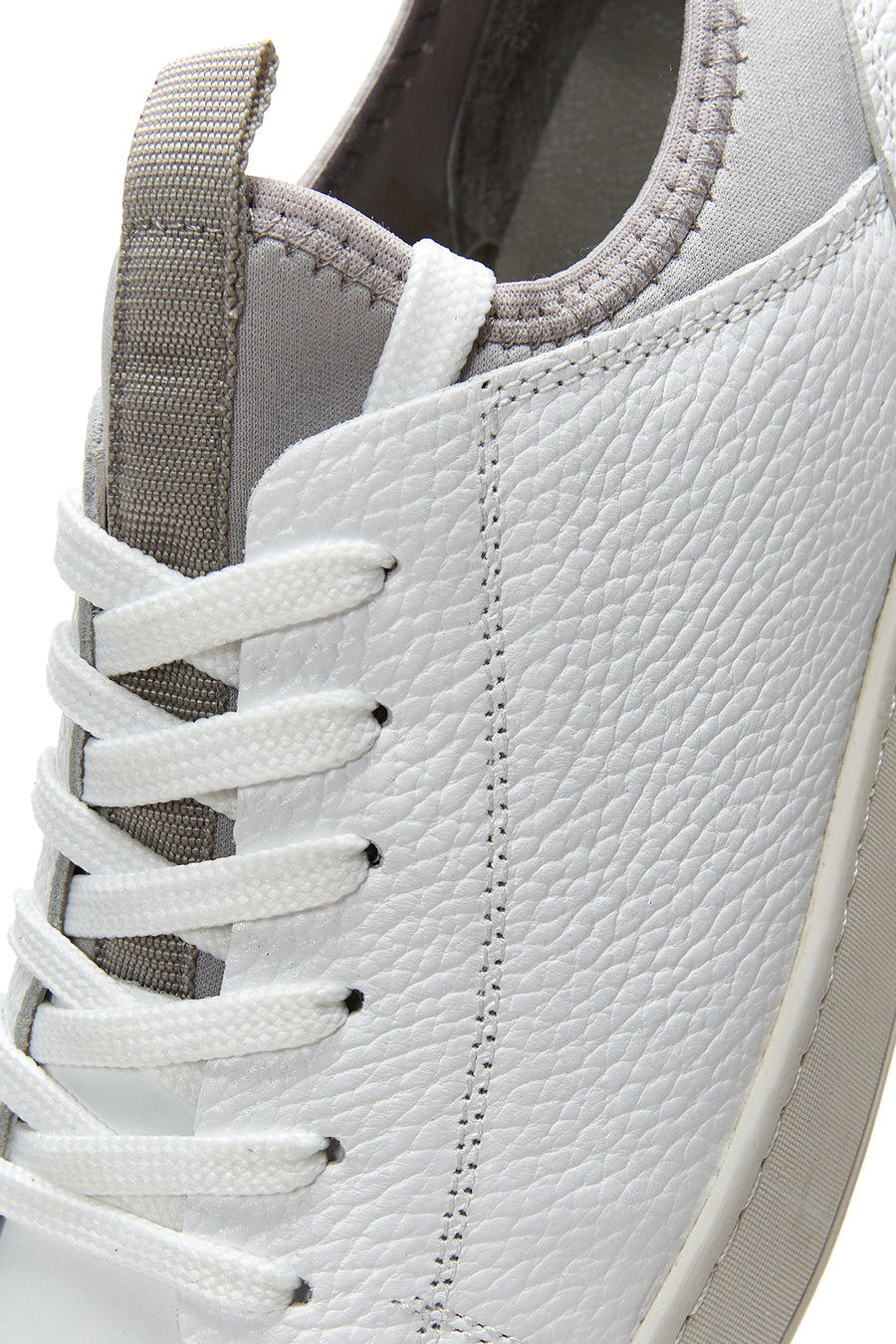 Erkek Beyaz Deri Sneaker