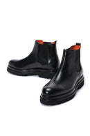 Men's Black Leather Chelsea Boots | Derimod