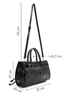 Woman Black Long-Strap Shoulder Bag | Derimod