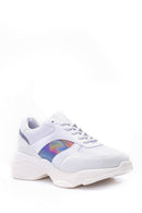 Women's Suede Detailed Sneaker | Derimod