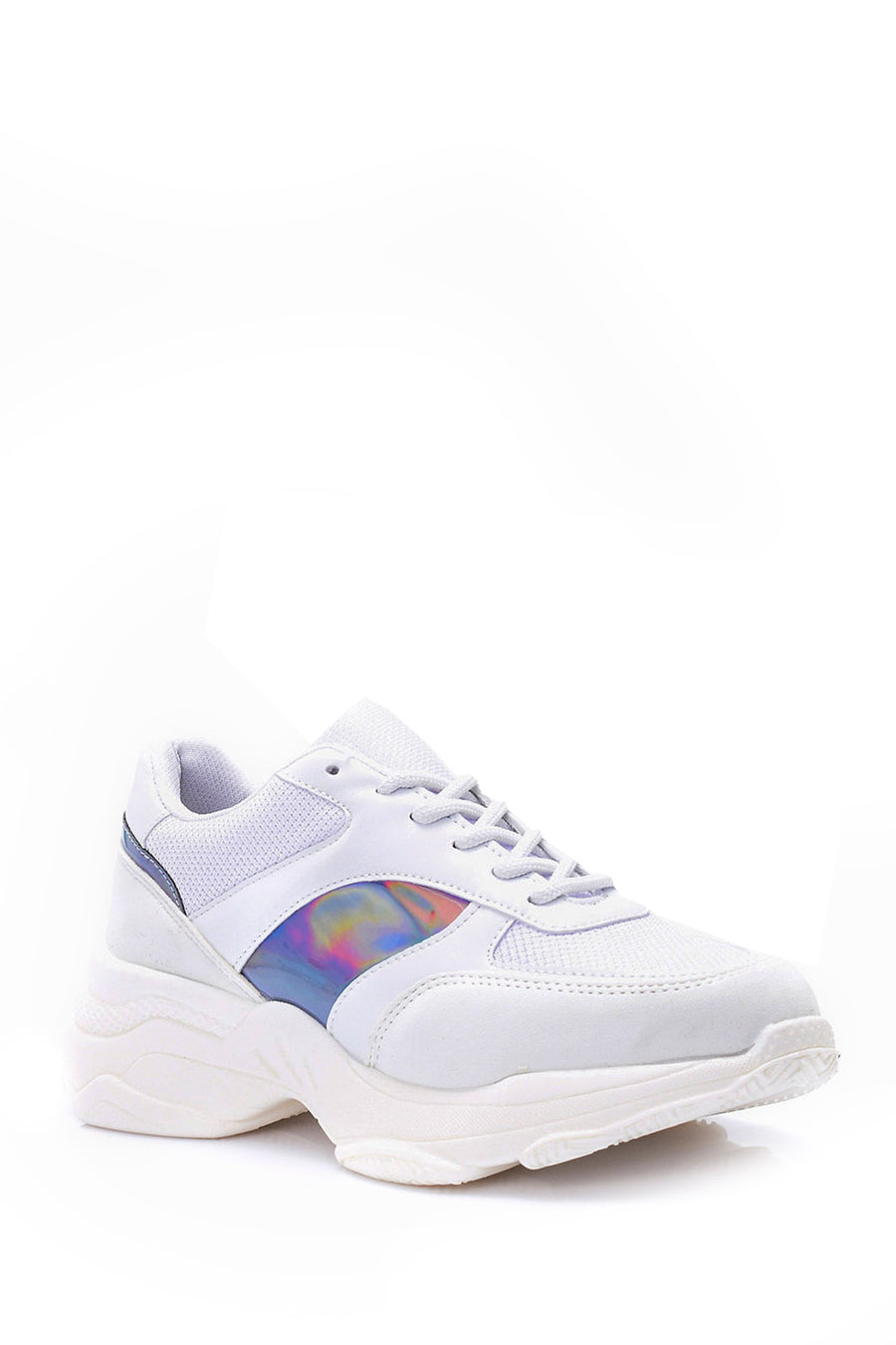 Women's Suede Detailed Sneaker