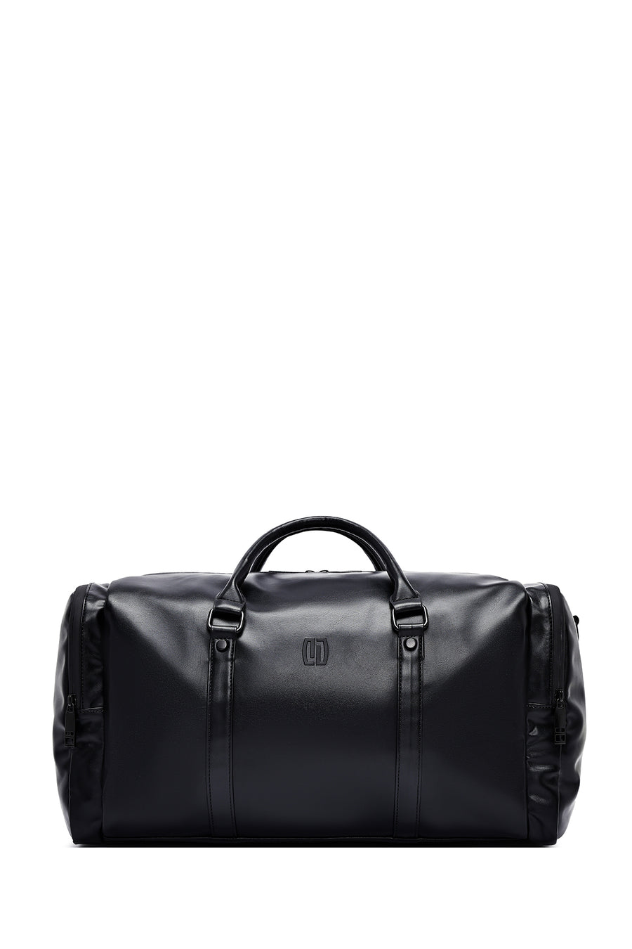 Men's Black Long Strap Travel Bag