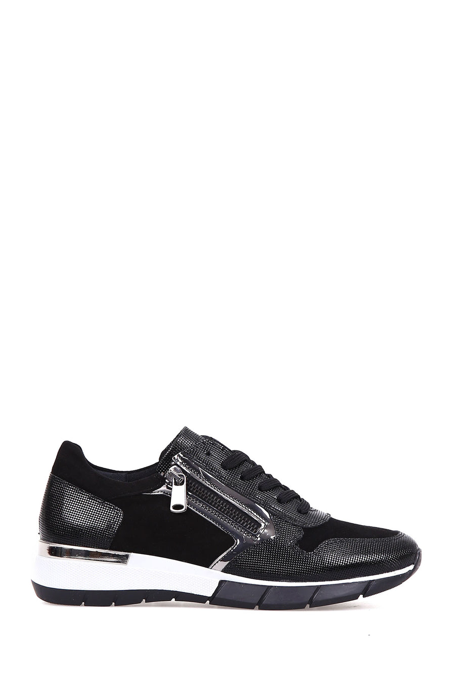 Women's Zipper Detailed Sneaker 18WFD173214 | Derimod