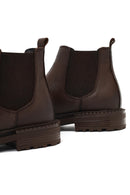 Men's Brown Leather Chelsea Boot | Derimod