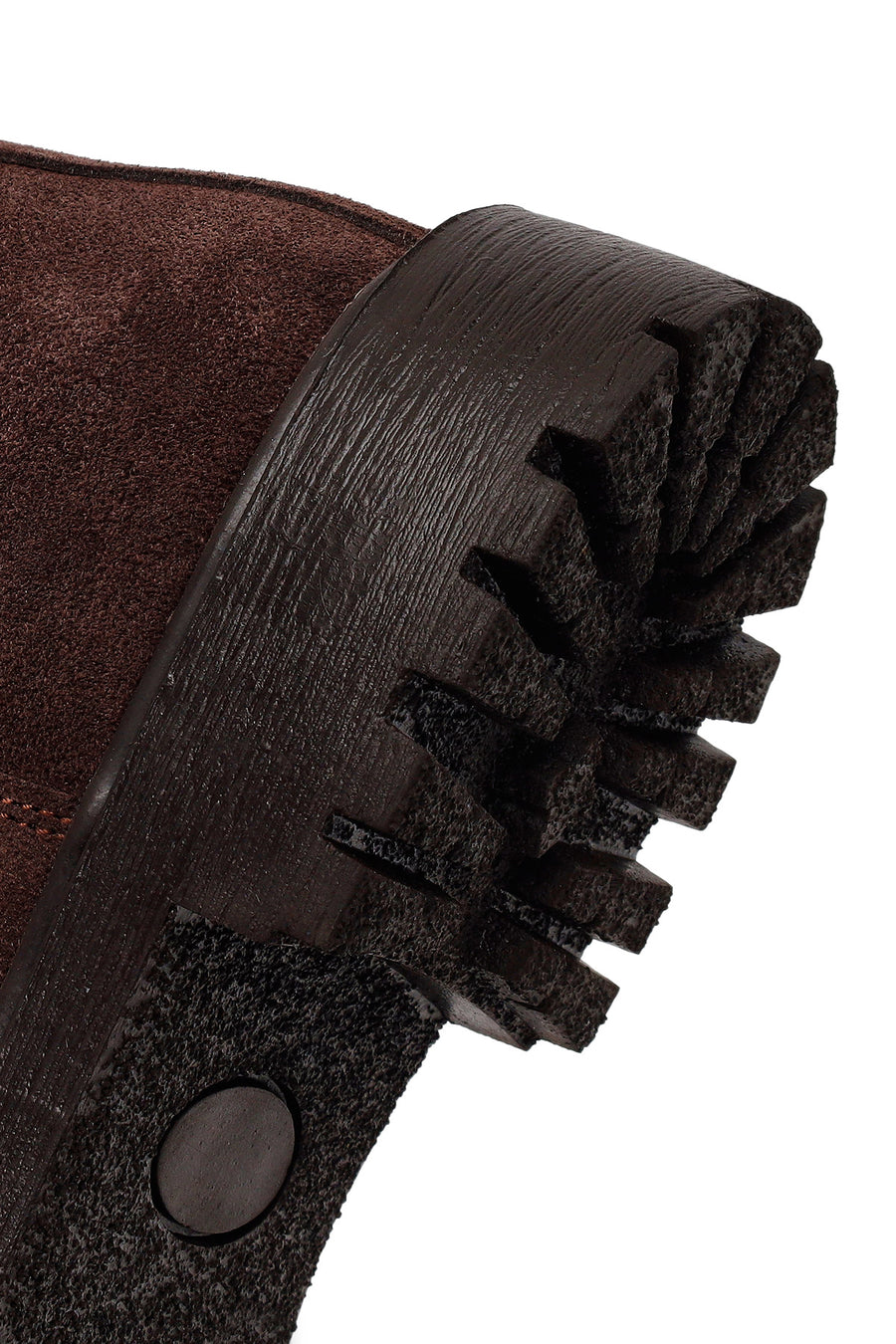 Male Brown Suede Chelsea Boots