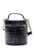Women's Crocodile Patterned Chain Detailed Bag | Derimod