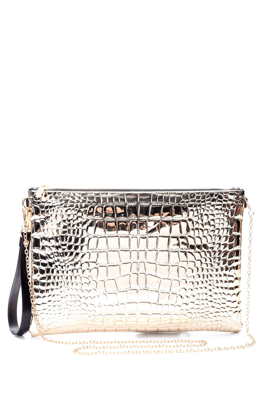 Women's Shiny Portfolio Bag
